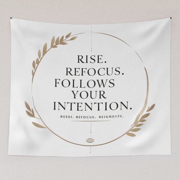 Item preview, Rise. Refocus. Reignite. – Bold Minimalist Motivational Quote Design designed and sold by Irene Catchmind.