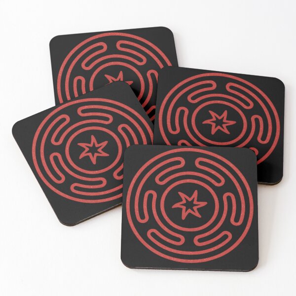 Item preview, Wheel of Hecate in Blood Red designed and sold by Jennifer Chiera.