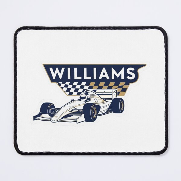 Item preview, Vintage 1960s Williams F1 Logo - Retro British Racing Emblem designed and sold by Bobby Hart Creative.