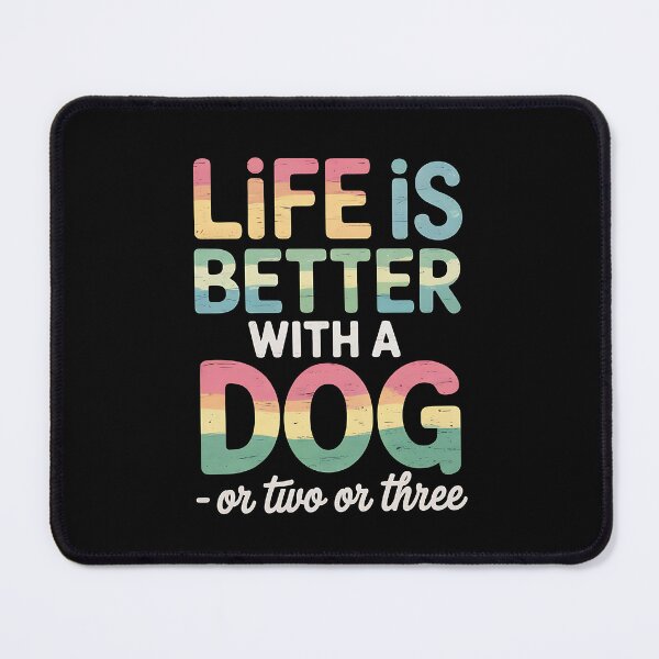 Item preview, Life Is Better With A Dog Or Two Three Tie Dye Mother's Day designed and sold by BakeryDozen.