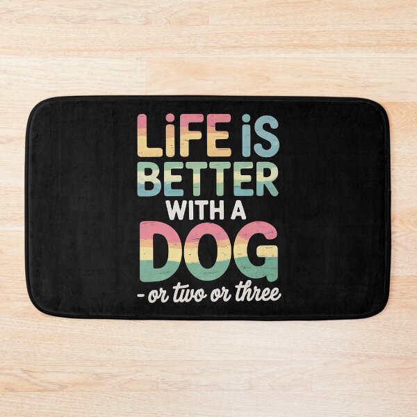 Item preview, Life Is Better With A Dog Or Two Three Tie Dye Mother's Day designed and sold by BakeryDozen.