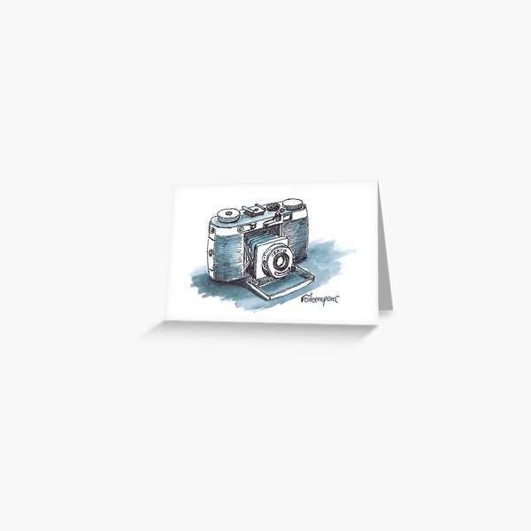 The Old Camera Greeting Card