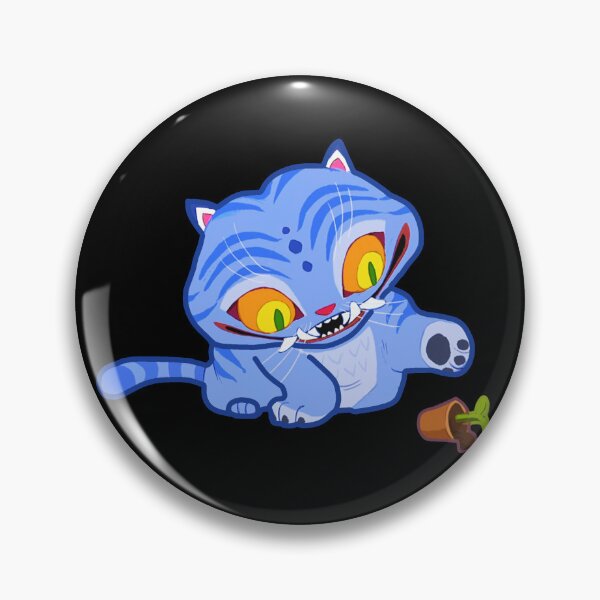 Item preview, Blue Tiger Derpy Play With Pot - kpop designed and sold by intergrate.