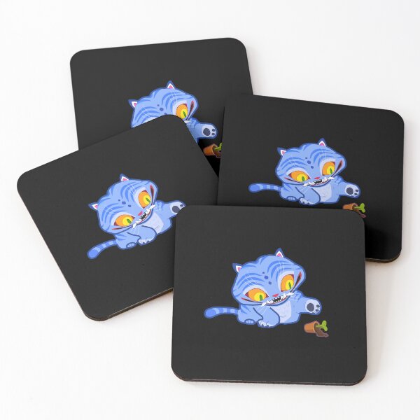 Item preview, Blue Tiger Derpy Play With Pot - kpop designed and sold by intergrate.