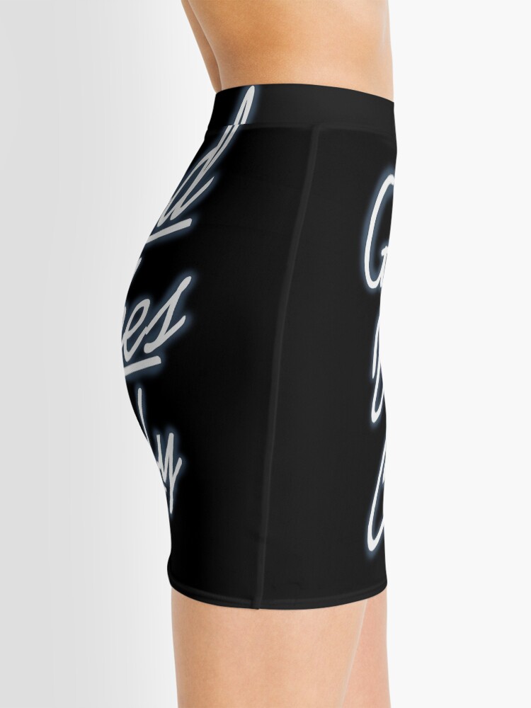 Alternate view of Good Vibes Only Mini Skirt