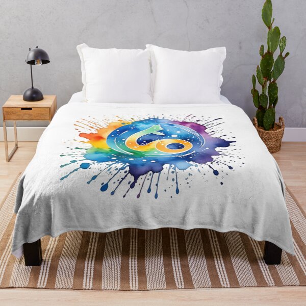 Item preview, Vibrant Cosmic Splash - Abstract Serpent Design designed and sold by NSB-Design.