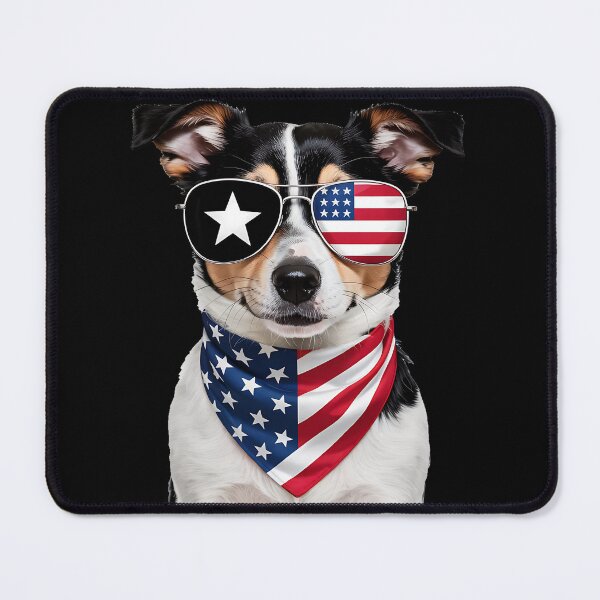 Item preview, Rat Terrier Dog 4th Of July American Independence Day Owner designed and sold by BakeryDozen.
