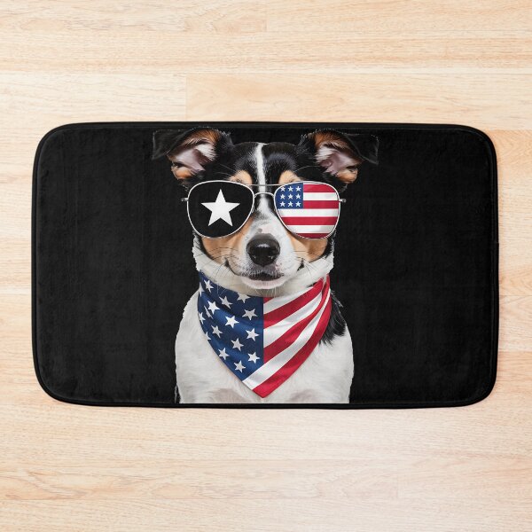 Item preview, Rat Terrier Dog 4th Of July American Independence Day Owner designed and sold by BakeryDozen.