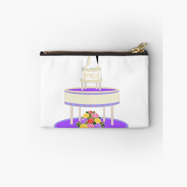Item preview, A Wedding Cake in Primary Colors plus Purple designed and sold by judy snyder.