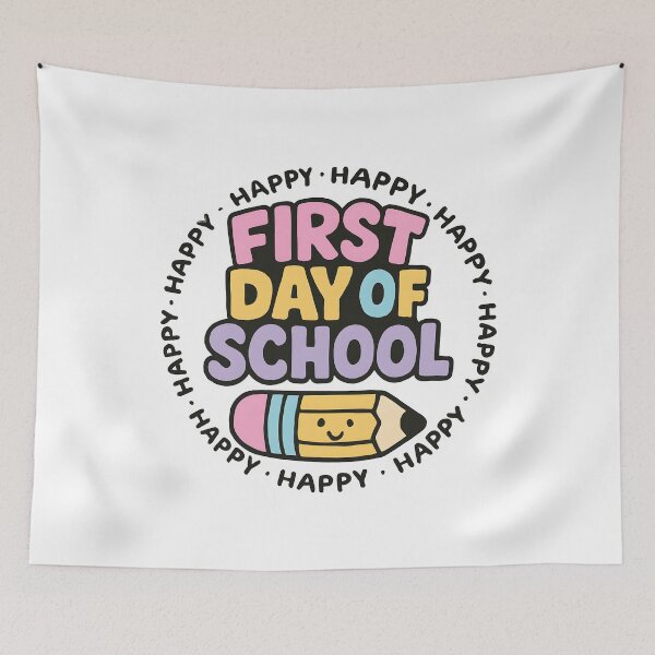 Item preview, Happy First Day Of School Pencil Teacher Kids Back To School designed and sold by tmerchtrends.