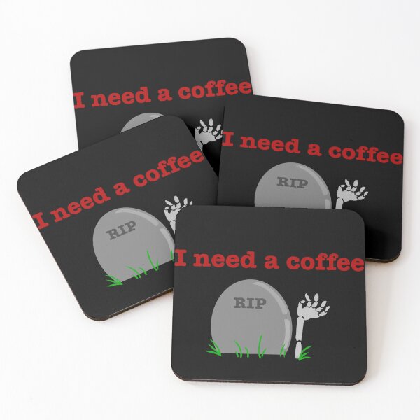 Item preview, Morning coffee zombie designed and sold by Mocha-Lay.
