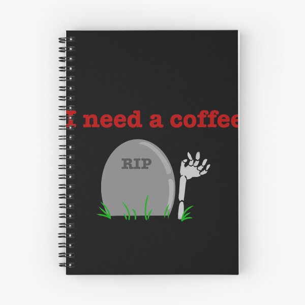 Item preview, Morning coffee zombie designed and sold by Mocha-Lay.