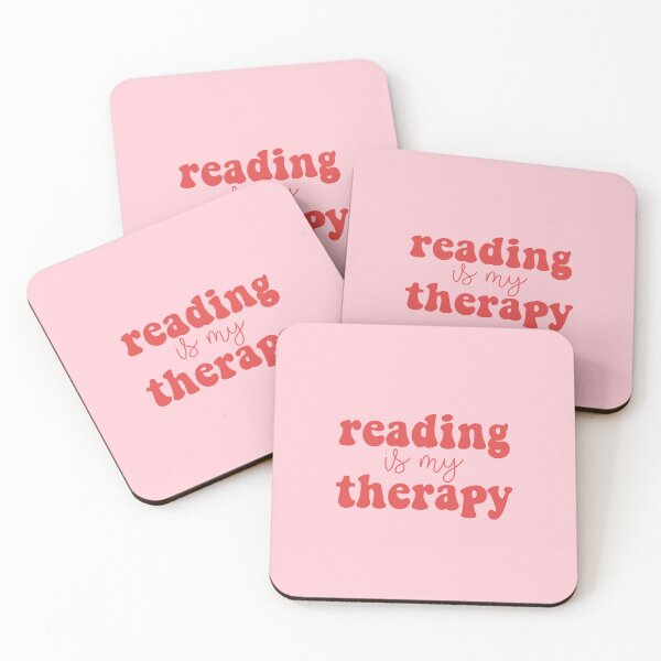 Item preview, Reading is my Therapy designed and sold by shrimpmyride.