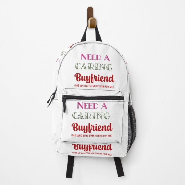 Item preview, Need a Caring Buyfriend – Funny Girlfriend Quote Typography designed and sold by NEXARZ.