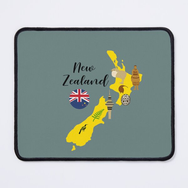 Item preview, Great New Zealand vacation, Amazing New Zealand, New Zealand flag designed and sold by Right-UR.