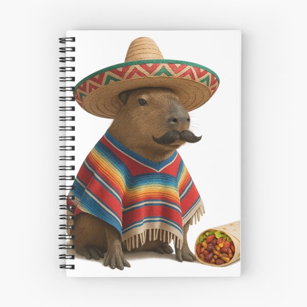 Item preview, Mexican Capybara designed and sold by Capybarastore_77.