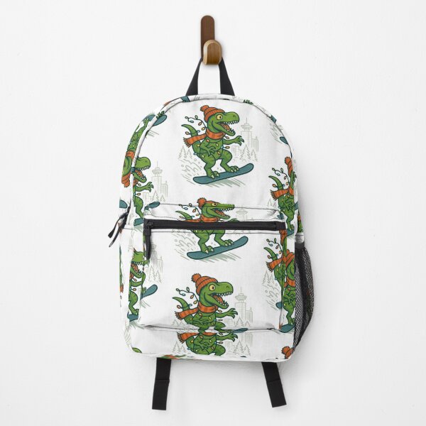 Item preview, Vancouver Velociraptor: Funny Merry Christmas Dinosaur with Christmas Lights designed and sold by Globalcitytees.