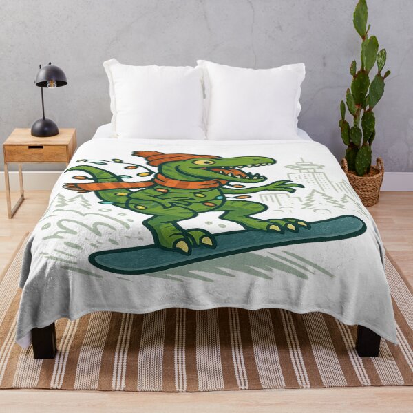 Item preview, Vancouver Velociraptor: Funny Merry Christmas Dinosaur with Christmas Lights designed and sold by Globalcitytees.