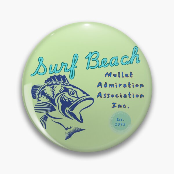 Item preview, Surf Beach Mullet Admirers designed and sold by JenGo Creative.
