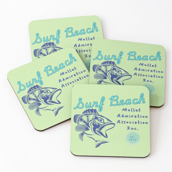 Item preview, Surf Beach Mullet Admirers designed and sold by JenGo Creative.