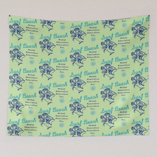 Item preview, Surf Beach Mullet Admirers designed and sold by JenGo Creative.