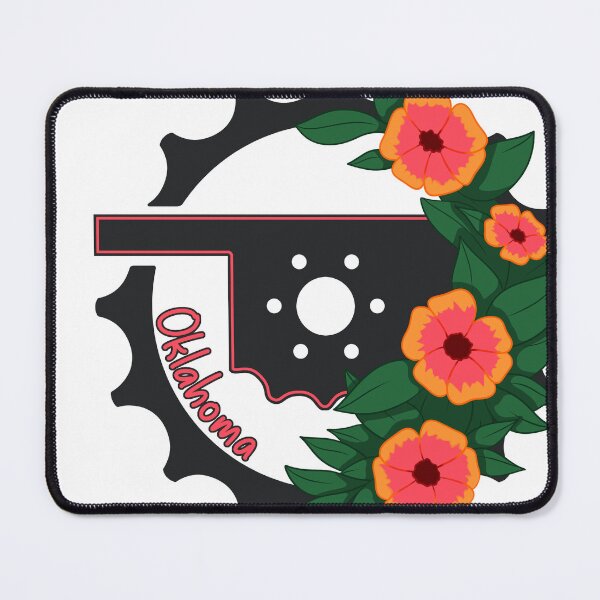 Item preview, Oklahoma Floral Sprocket designed and sold by Sterling Creations.