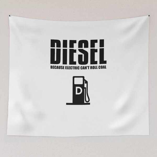 Item preview, Diesel Because Electric Can't Roll Coal V4 designed and sold by TeeTimeGuys.