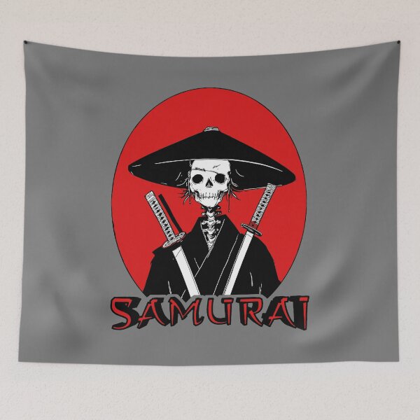 Item preview, SAMURAI SKULL designed and sold by TEOSEF.
