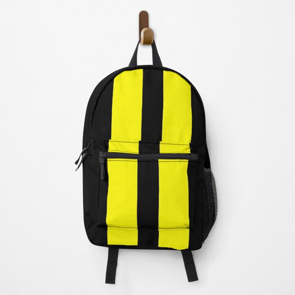Item preview, Dual Racing Stripes - Large Gap (Yellow on Black) designed and sold by Racing Stripes Only.
