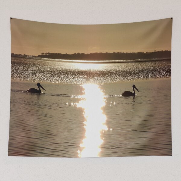 Item preview, Pelican morning swim  designed and sold by Mark Grimsley.