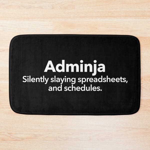 Item preview, Adminja designed and sold by Textitude.