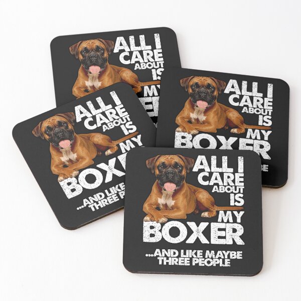 Item preview, ALL I CARE ABOUT IS MY BOXER DOG | Pets and Dogs lovers for Men and Women t-shirt designed and sold by panchiTWO.