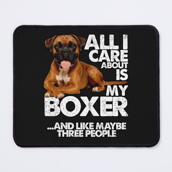 Item preview, ALL I CARE ABOUT IS MY BOXER DOG | Pets and Dogs lovers for Men and Women t-shirt designed and sold by panchiTWO.