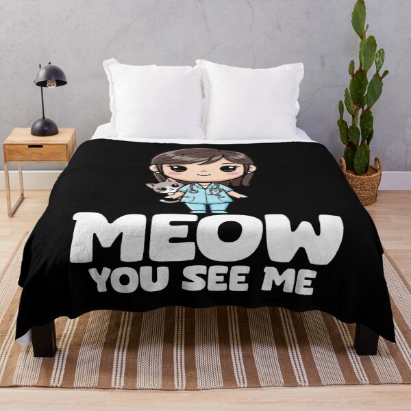 Item preview, MEOW YOU SEE ME - VETERINARIAN GIFT designed and sold by KEF Custom.