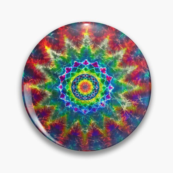 Item preview, Mandala hippie con teñido anudado batik designed and sold by AuroraXGreen.