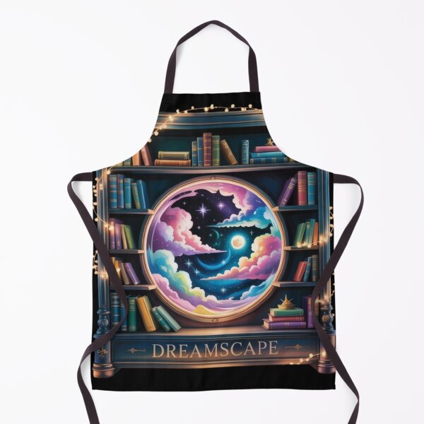 Item preview, Dreamcore Bookshelf Portal • Magical Night Library Art • Cottagecore Fantasy Decor designed and sold by EverMuse_0_0.