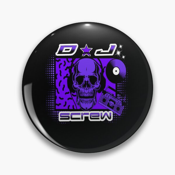 Item preview, DJ Screw Skull Tribute Design designed and sold by OLOstudio.