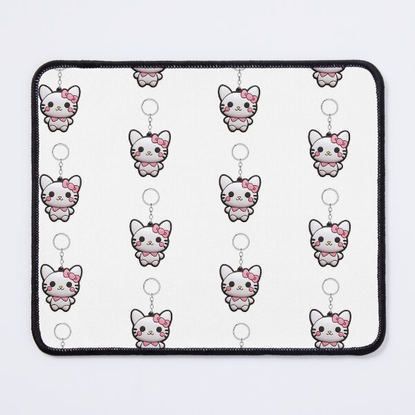Item preview,   Kawaii Keychain | Cute Pastel Aesthetic | Adorable Cartoon Charms for Cute Lovers designed and sold by May's .