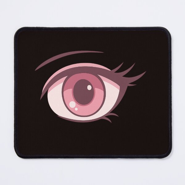 Item preview, Pastel Anime Eye – Soft Pink Expression designed and sold by Tadeusz1.