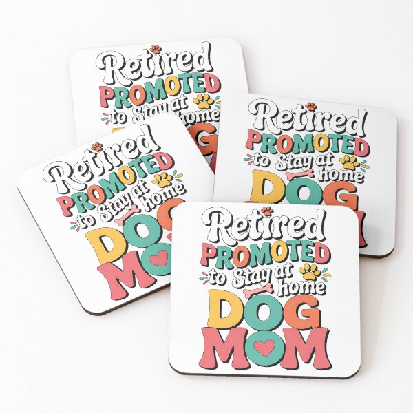 Item preview, Retired Dog Mom Retirement Dog Lover Mama Mothers Day designed and sold by BakeryDozen.
