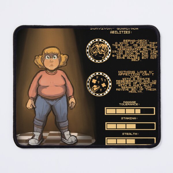 Item preview, Bernadette Leveret Foxy.exe Character Survivor Sheet designed and sold by henwardhyckle.