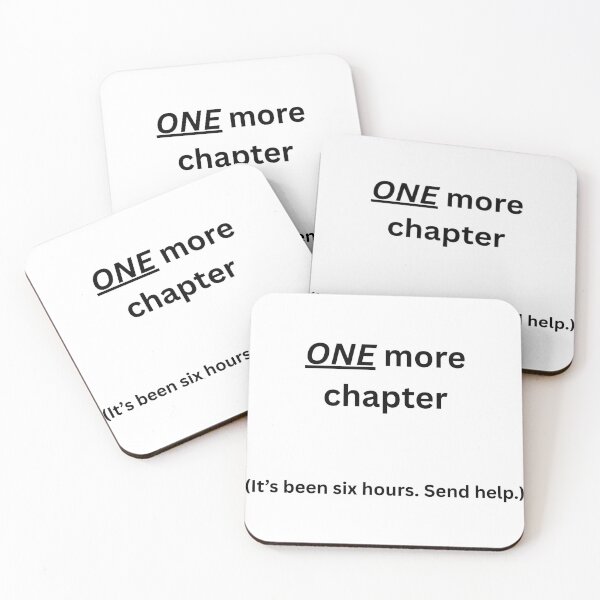 Item preview, One More Chapter Six Hours Later - Reader Problem designed and sold by LawrenceDesigns.