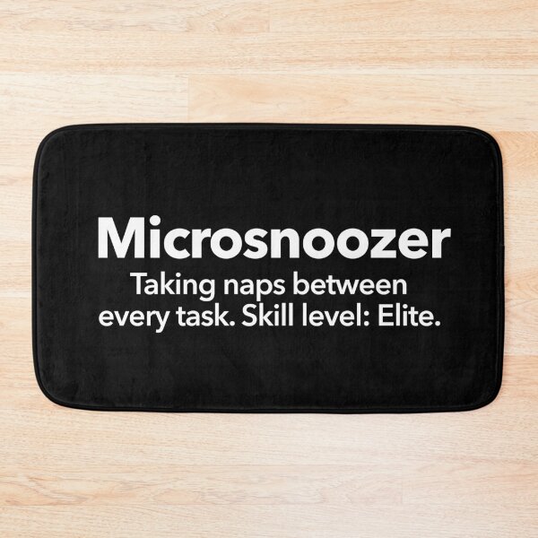 Item preview, Microsnoozer designed and sold by Textitude.