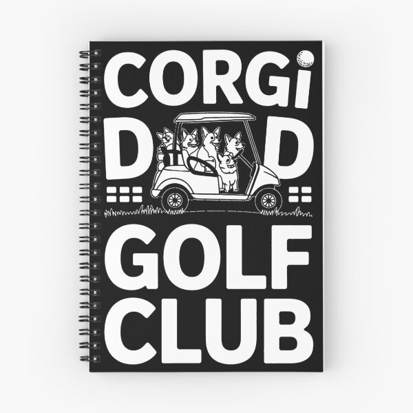 Item preview, Retro Corgi Dad Golf Club Cute Dog Swinging Golf Fathers Day designed and sold by BakeryDozen.