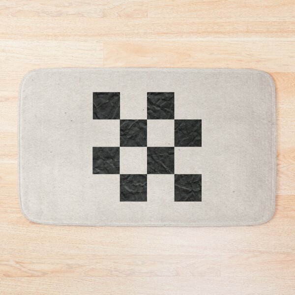 Item preview, Minimalist black chess pattern designed and sold by WhalesWay.