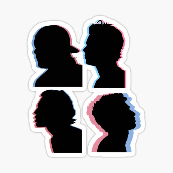Item preview, 5sos silhouette 3d designed and sold by Miranda Mcgivern.