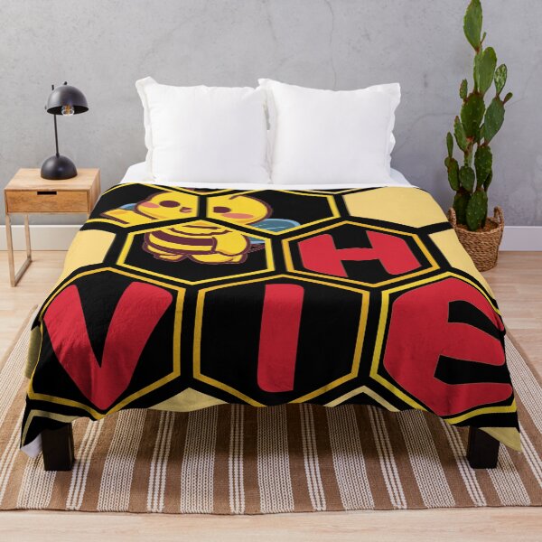 Item preview, Bee  |   Bee in Hive – Cartoon Honeycomb Design designed and sold by ManyVersee.