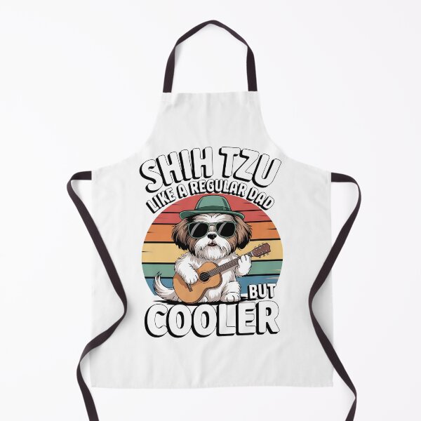 Item preview, Shih Tzu Dad Funny Dog Dad Retro Gift for Shih Tzu lover designed and sold by BakeryDozen.
