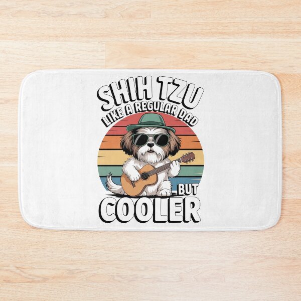 Item preview, Shih Tzu Dad Funny Dog Dad Retro Gift for Shih Tzu lover designed and sold by BakeryDozen.