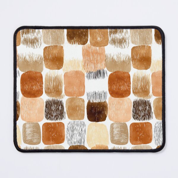 Item preview, Warm Geometric Pattern in Japandi Style Design designed and sold by Piotrek0001.